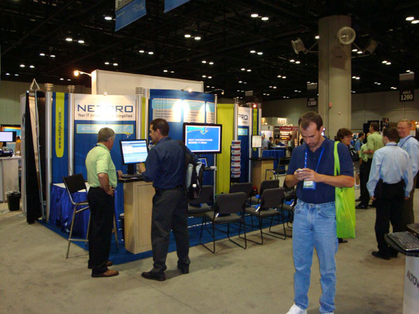 NetPro Tradeshow Booth